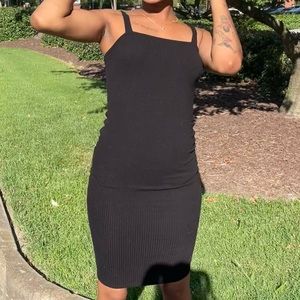 Black above knee Dress